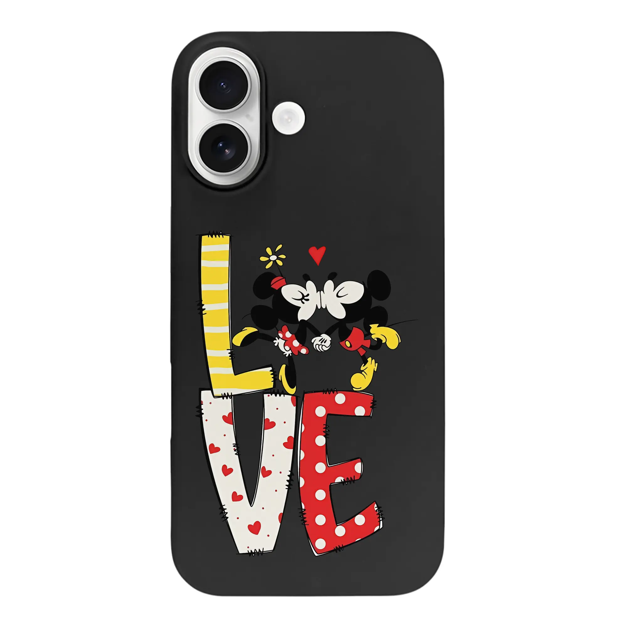 ミッキーマウス（Mickey Mouse） グッズ ミニーマウス（Minnie Mouse） - iPhone 17 シリーズ シリコンケース 薄型 耐衝撃 指紋防止 ソフトタッチカバー 精密フィット 傷防止 保護ケース iPhone 17/17 Air/17 Pro/17 Pro Max 対応